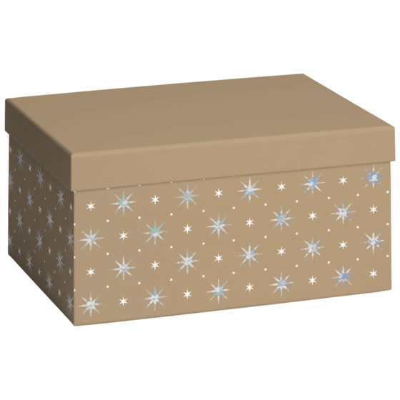 Geschenkbox „Zidonia“ | 16,5×12×24 cm, 120 g/m², gold