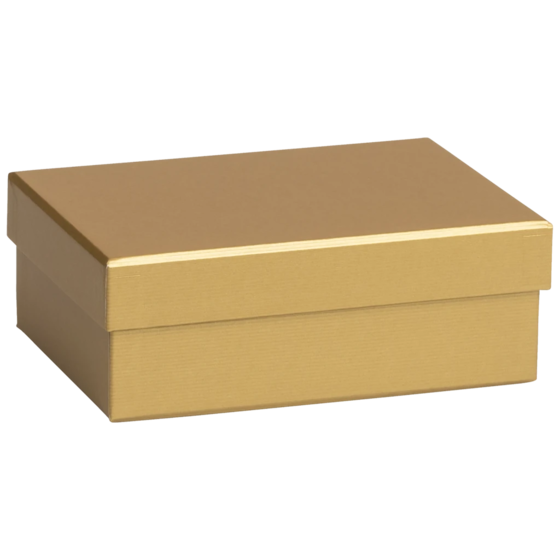 Geschenkbox One Colour | 16,5×6×12 cm, gold