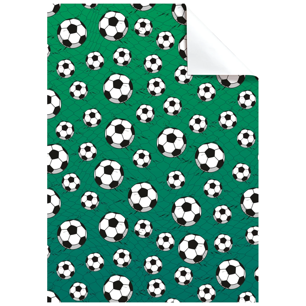 Geschenkpapier-Bogen „Jordan“ | 50×70 cm, 80 g/m², grün