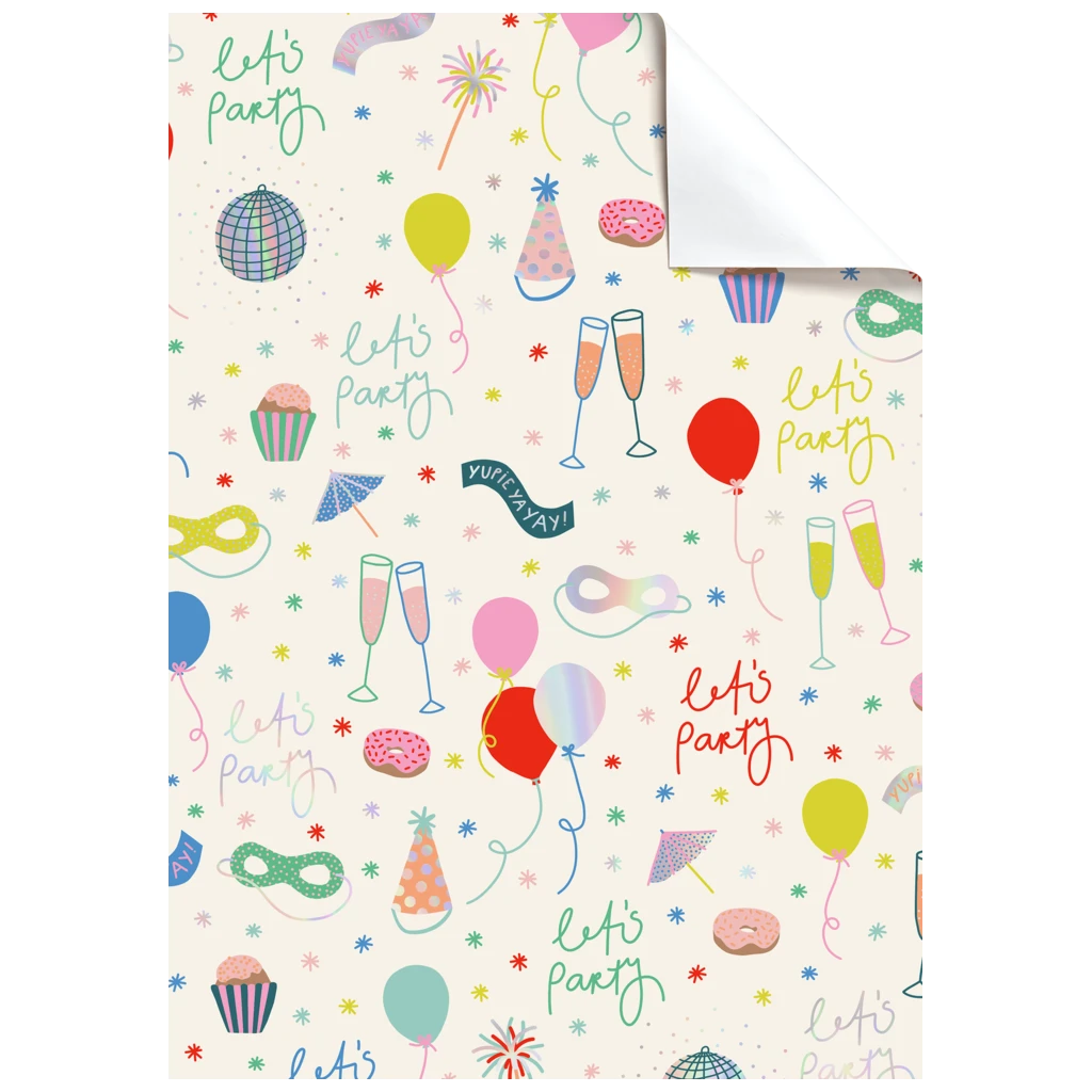 Geschenkpapier-Bogen „Sasha“ | 50×70 cm, 70 g/m², beige