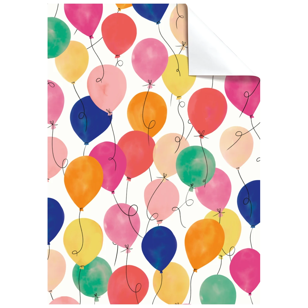Geschenkpapier-Bogen „Yero“ | 50×70 cm, 80 g/m², bunt
