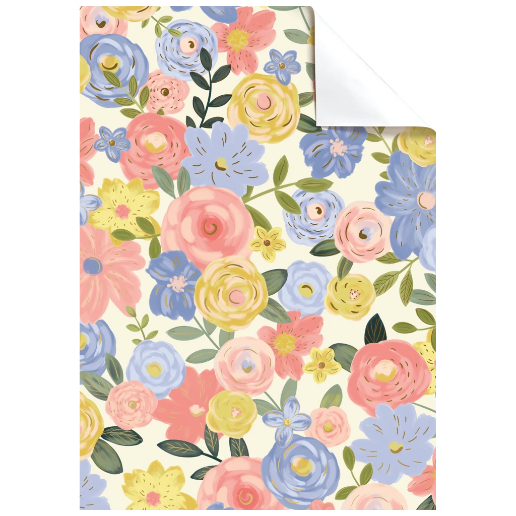 Geschenkpapier-Bogen „Odile“ | 100×70 cm, 80 g/m², mehrfarbig