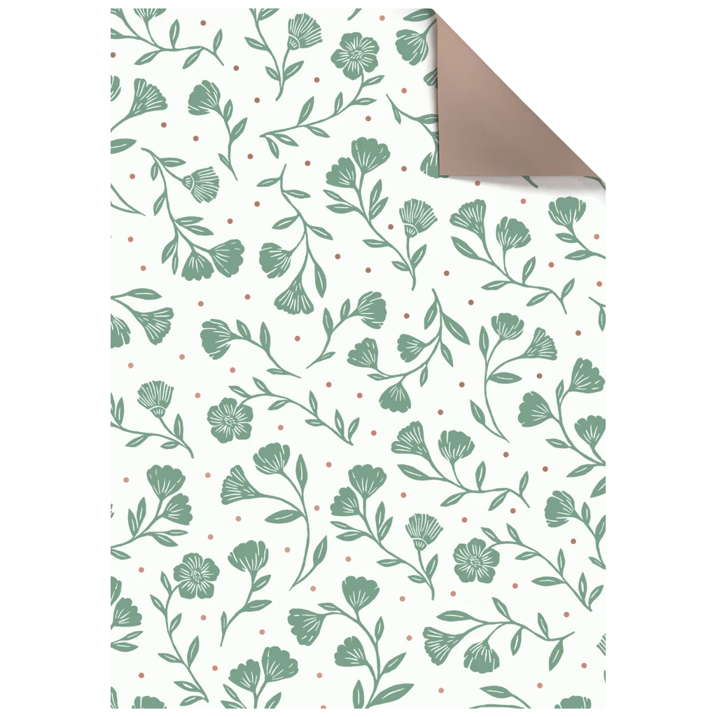Geschenkpapier-Bogen „Olena“ | 100×70 cm, 70 g/m², weiß