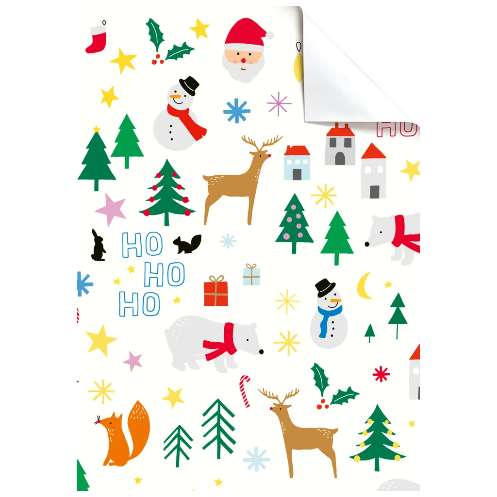 Geschenkpapier-Bogen | 100×70 cm, 80 g/m², weiß