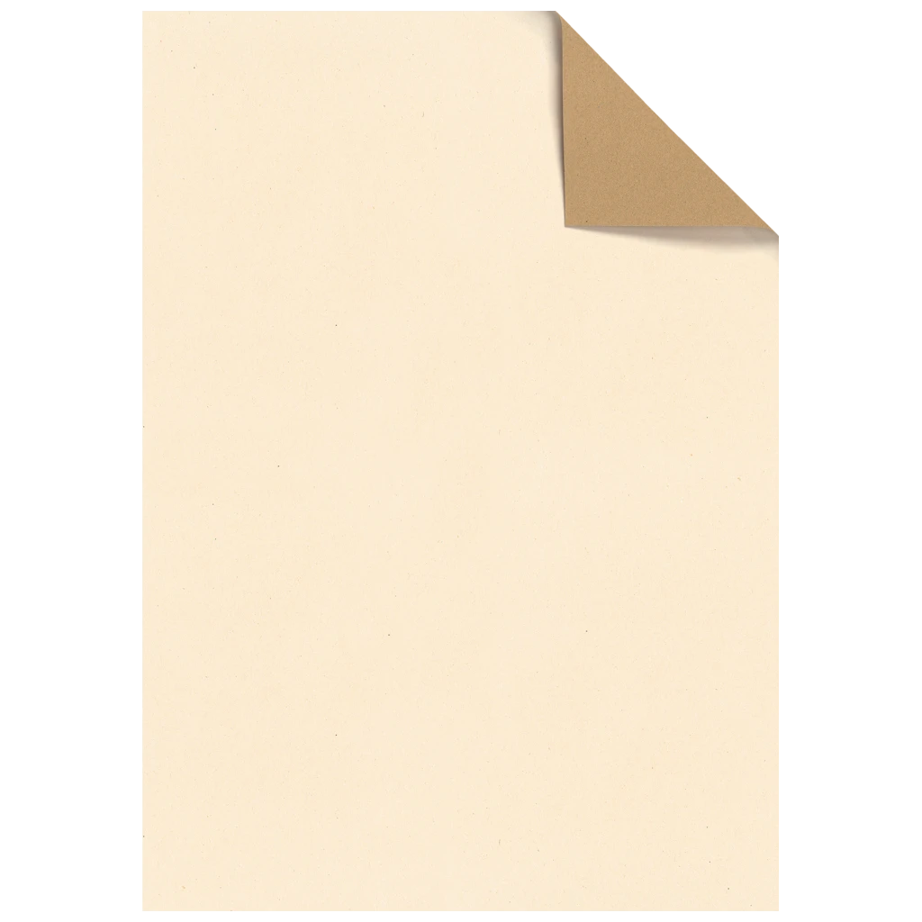 Geschenkpapier-Bogen „Uni Recycling“ | 100×70 cm, 70 g/m², beige