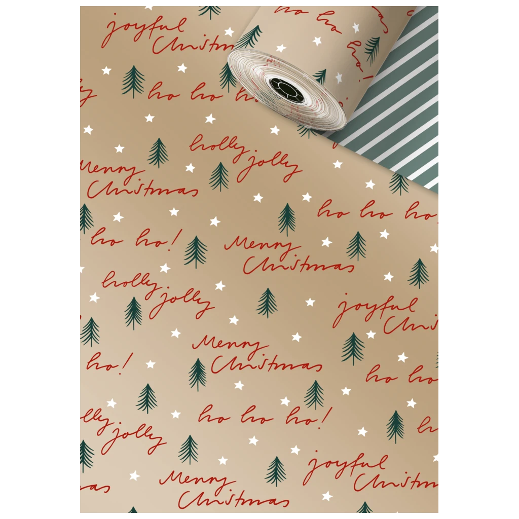Geschenkpapier Sécaré-Rolle „Morgan“ | 30 cm × 250 m, 80 g/m², gold