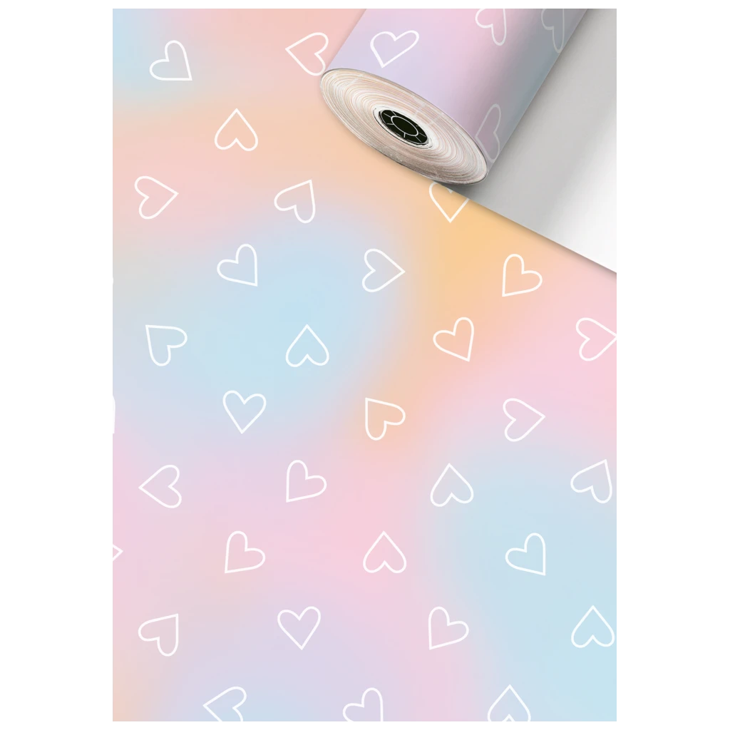 Geschenkpapier Sécaré-Rolle „Kayla“ | 50 cm × 100 m, 76 g/m², regenbogen