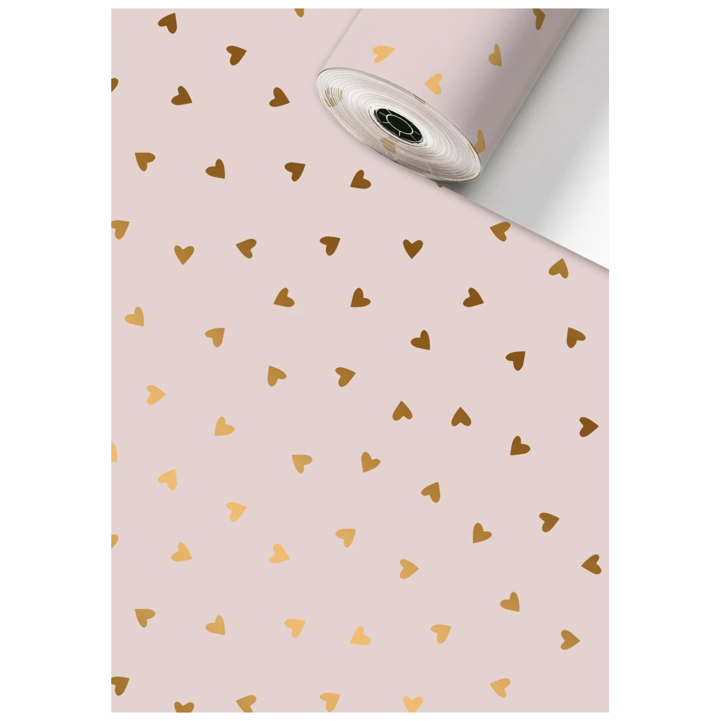 Geschenkpapier Sécaré-Rolle „Naomi“ | 70 cm × 100 m, 76 g/m², hellrosa