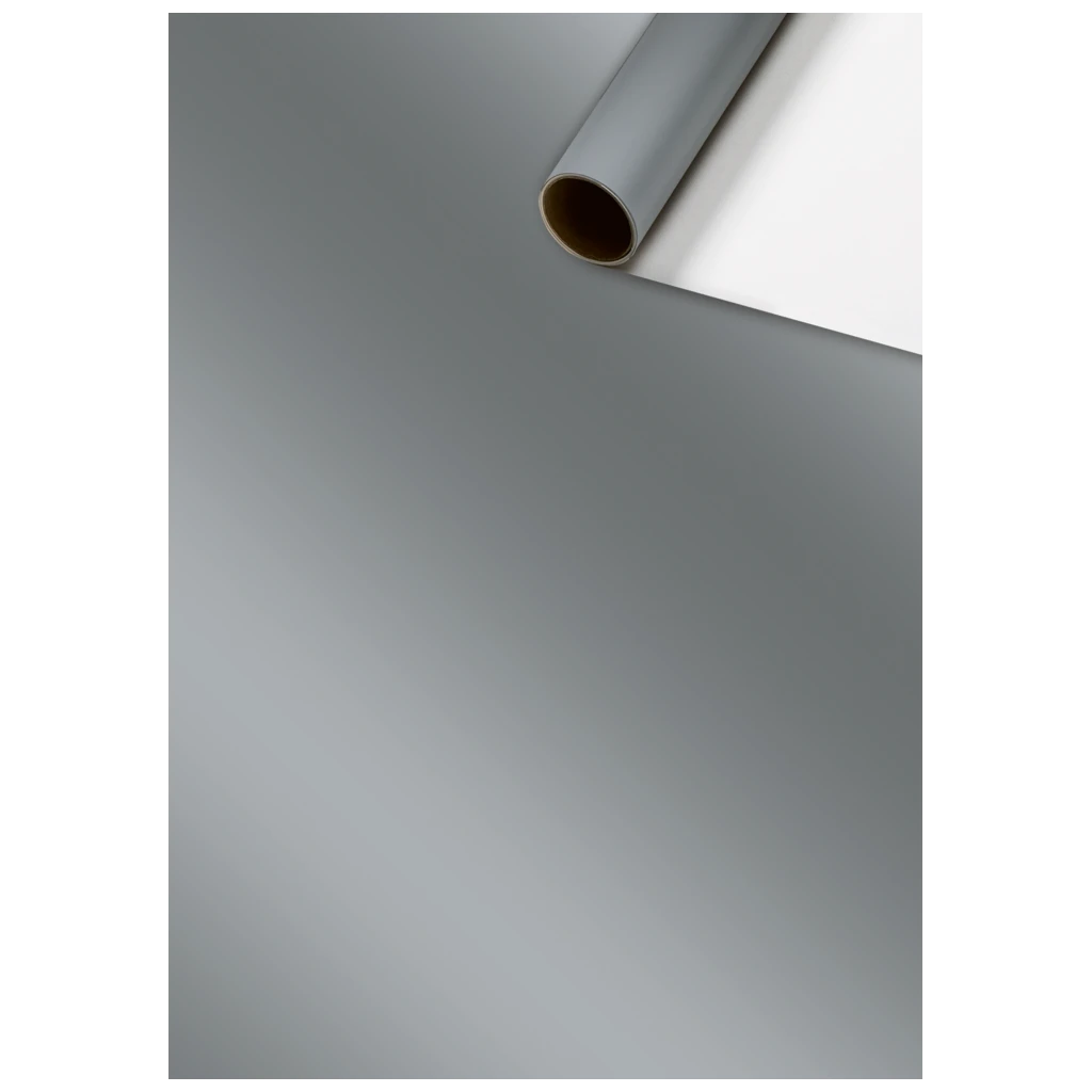 Geschenkpapier „Uni Plain“ One Colour | 70 cm × 5 m, 80 g/m², silber