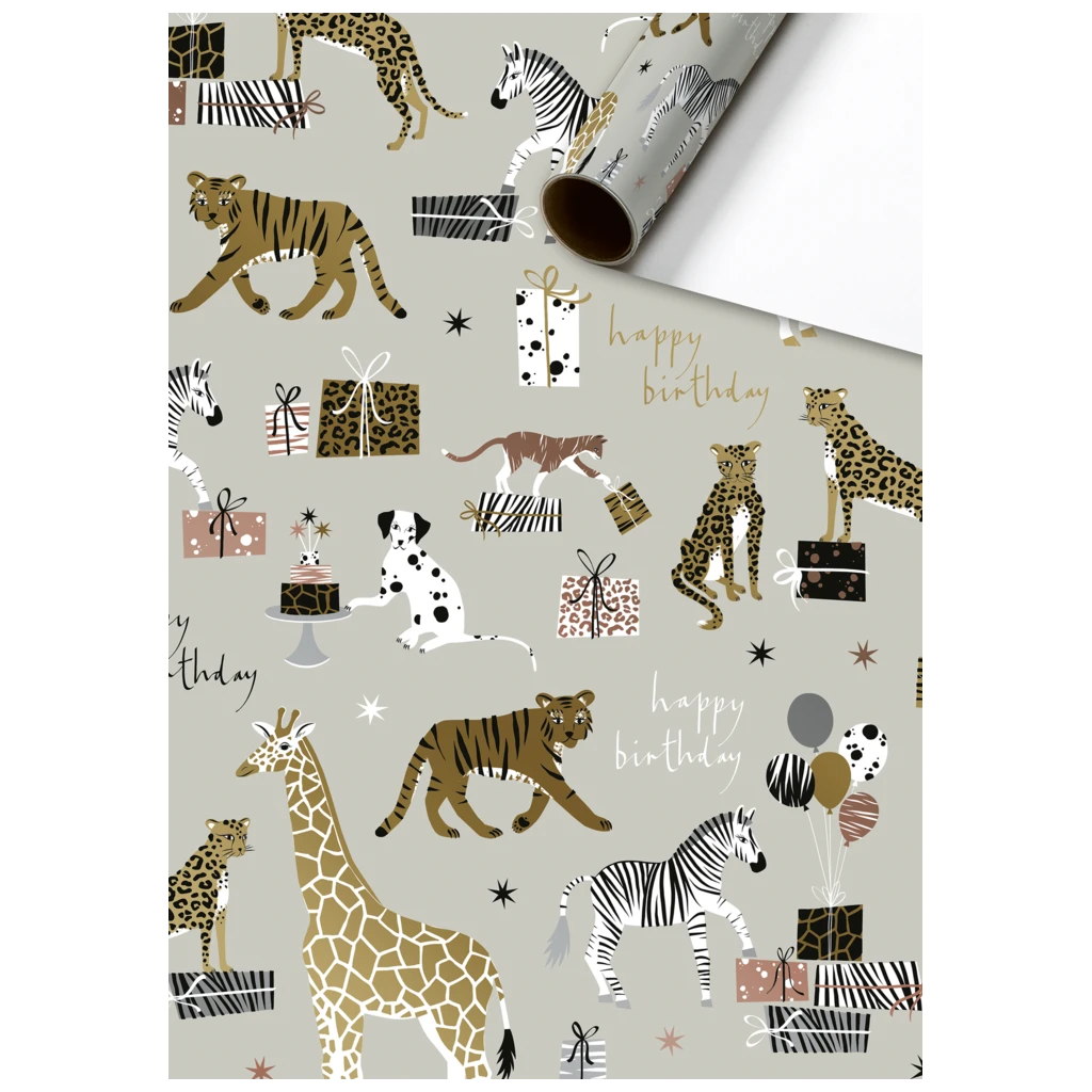 Geschenkpapier „Valentino“ | 70 cm × 2 m, 76 g/m², beige