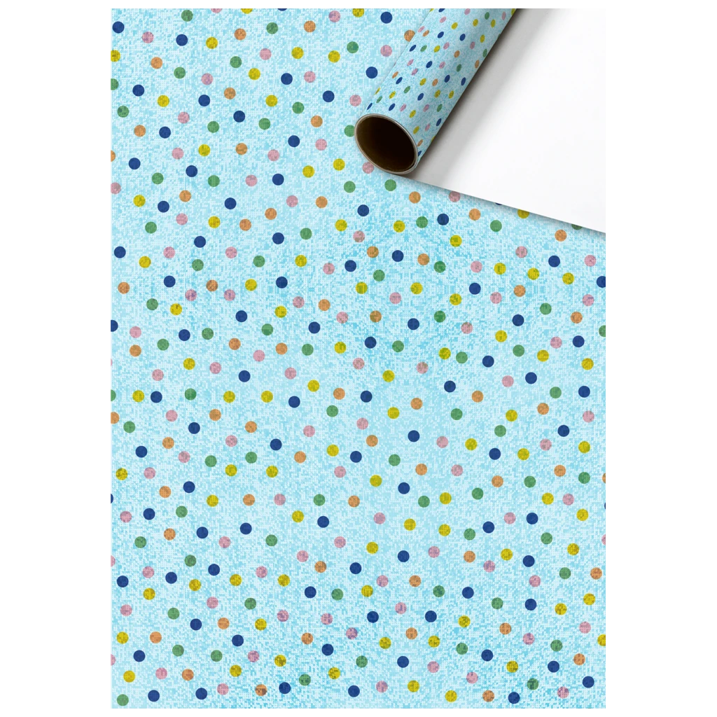 Geschenkpapier „Clark“ | 70 cm × 1,5 m, 76 g/m², mint