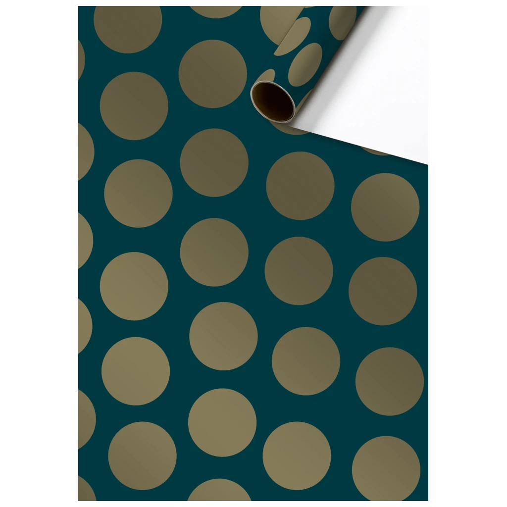 Geschenkpapier „Vanda“ | 70 cm × 2 m, 80 g/m², petrol