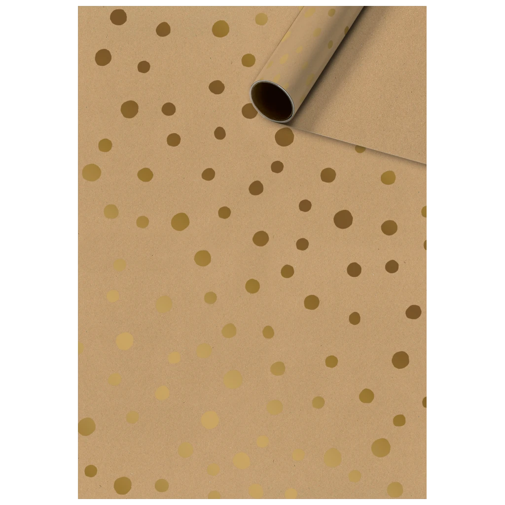 Gift Wrapping Paper | 70 cm × 2 m, 70 gsm, brown