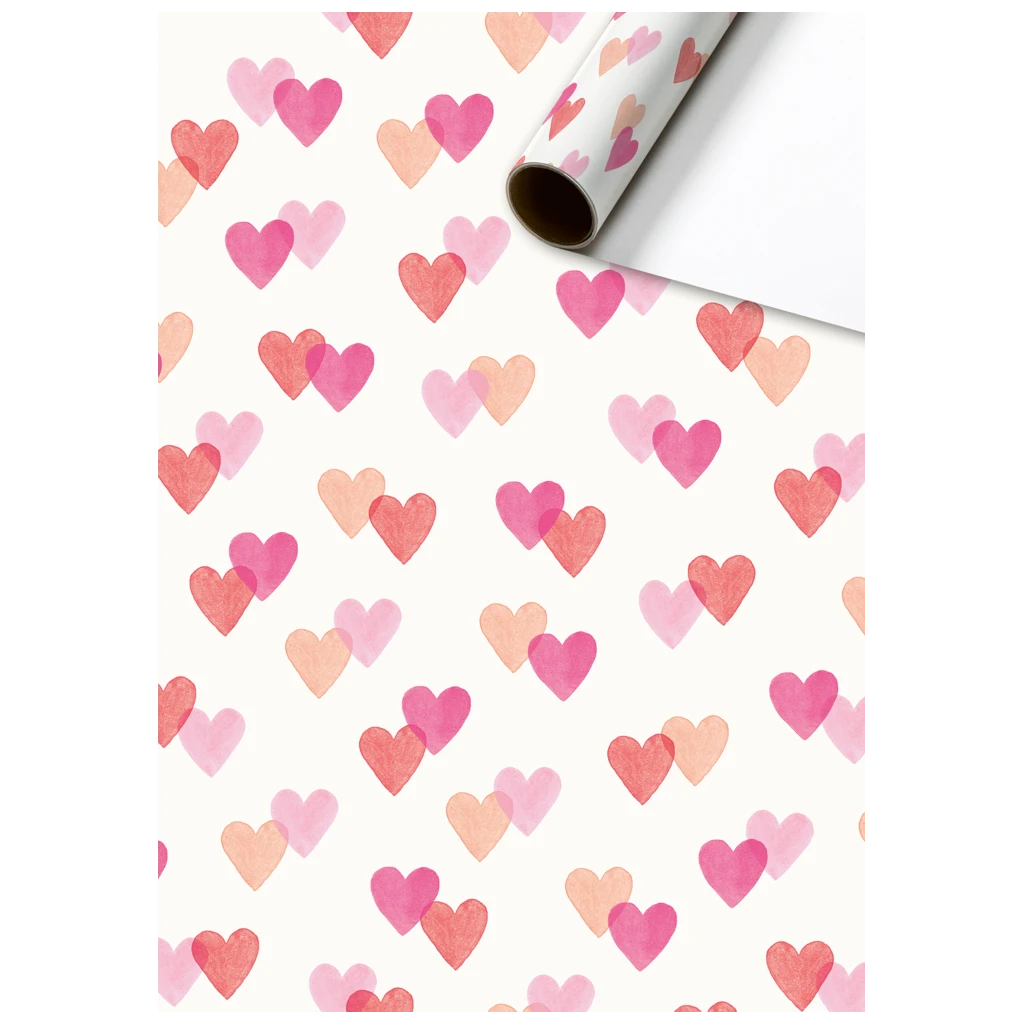 Geschenkpapier „Laila“ | 70 cm × 2 m, 80 g/m², weiß