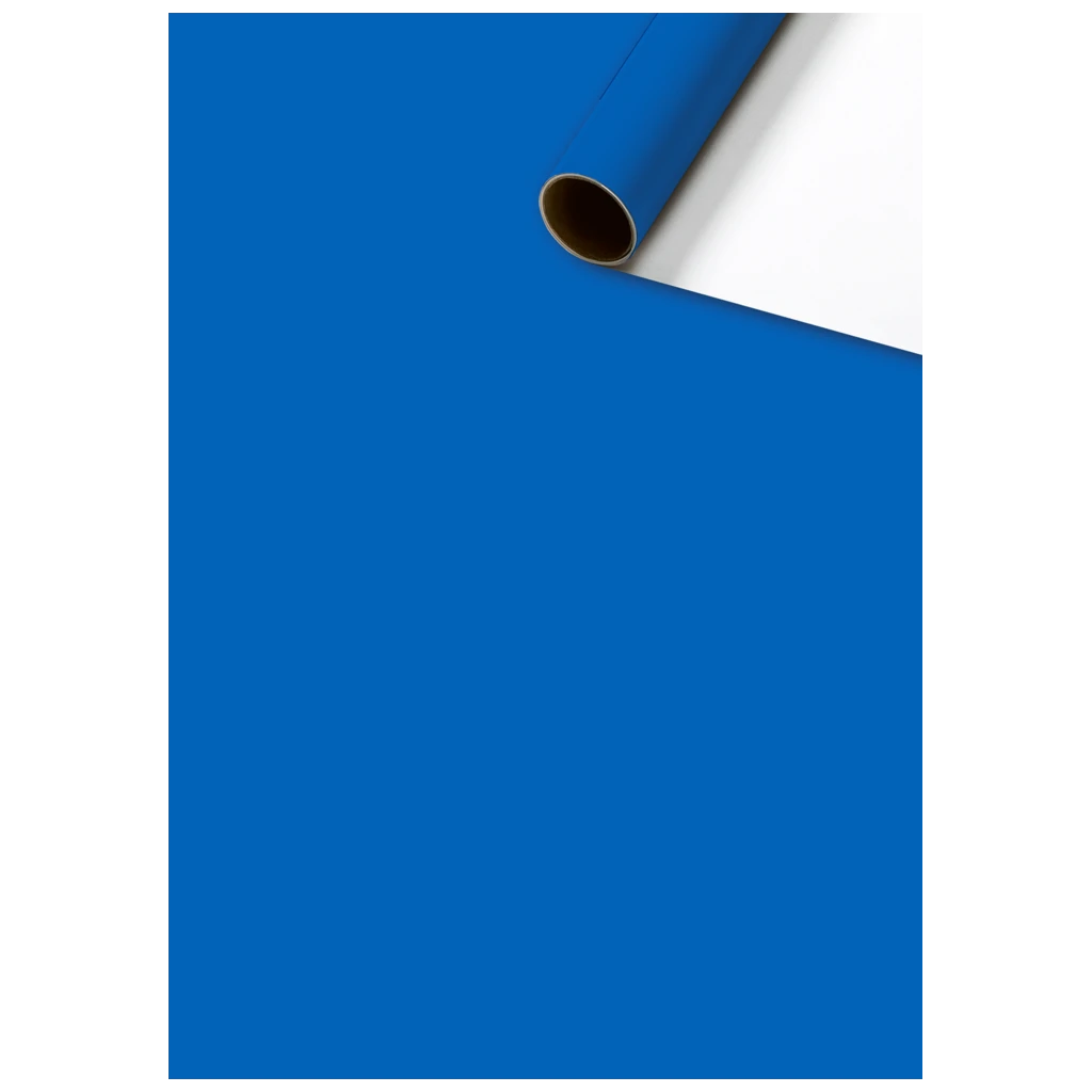 Geschenkpapier „Uni Plain“ One Colour | 70 cm × 2 m, 80 g/m², blau