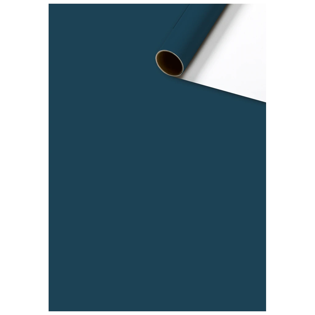 Geschenkpapier „Uni Plain“ One Colour | 70 cm × 2 m, 80 g/m², dunkelblau