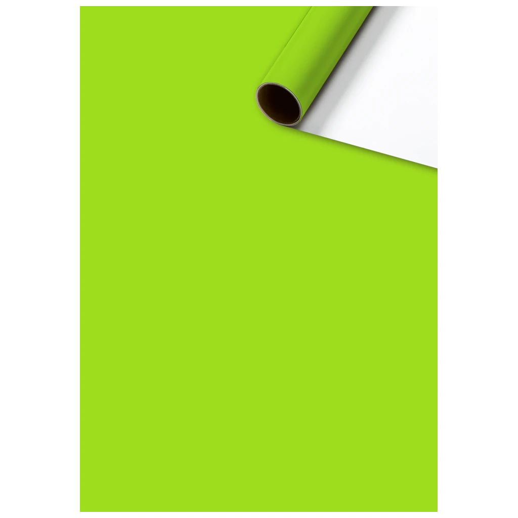 Geschenkpapier „Uni Plain“ One Colour | 70 cm × 2 m, 80 g/m², hellgrün