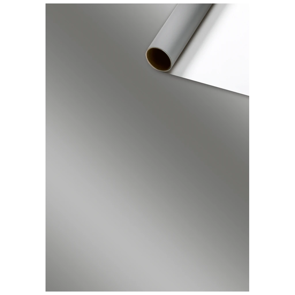 Geschenkpapier „Uni Plain“ One Colour | 70 cm × 2 m, 80 g/m², silber