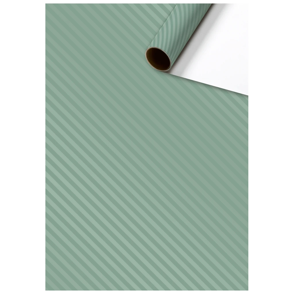 Geschenkpapier „Stribe“ | 70 cm × 2 m, 80 g/m², salbei
