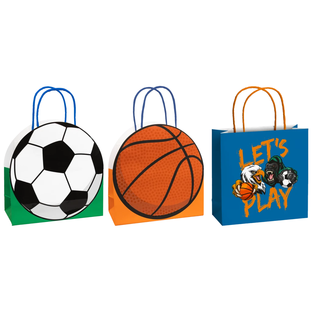 Geschenktaschen-Set „Jordan“ | 20×20×8 cm, 200 g/m², grün, 3 Stück