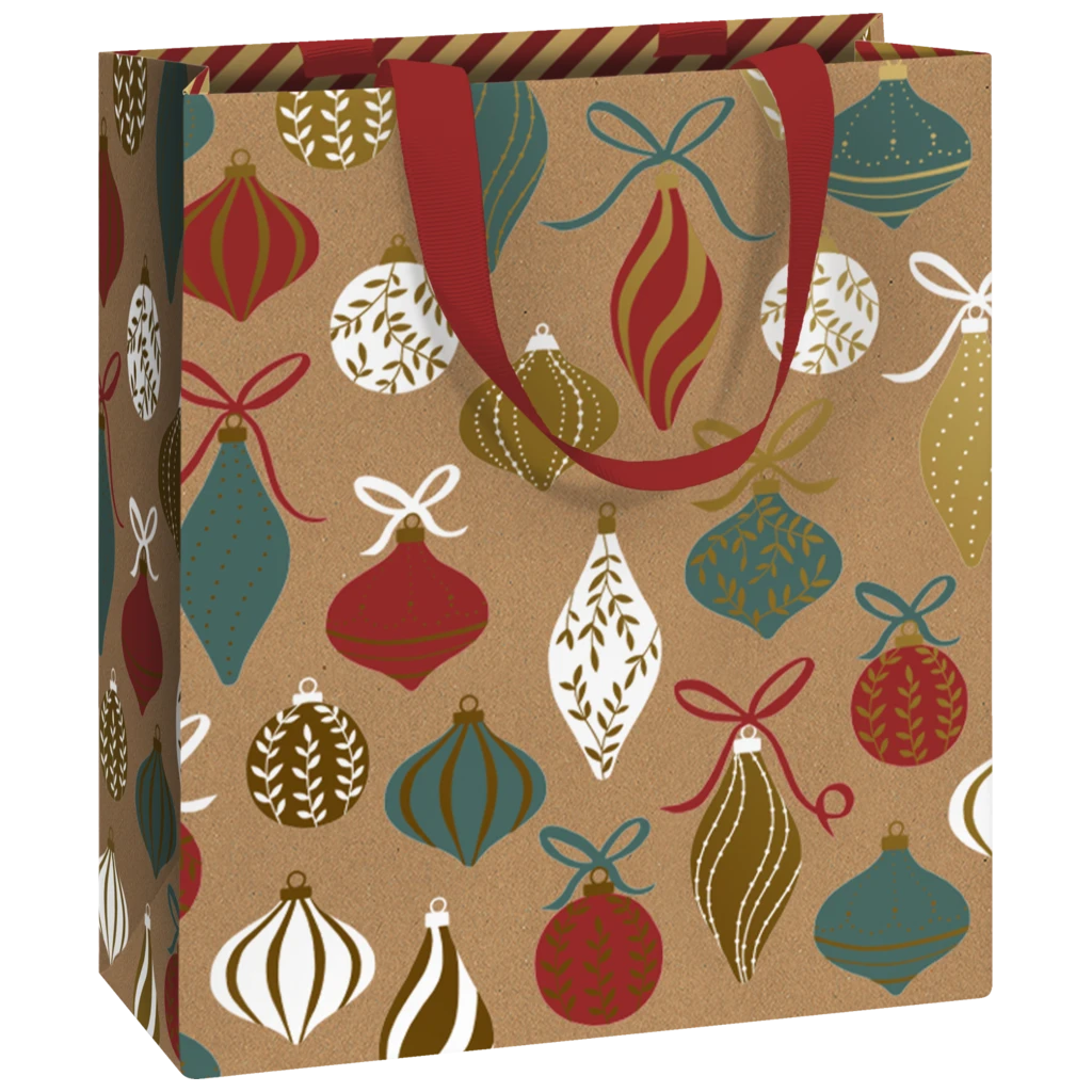 Geschenktasche „Lorena“ | 18×21×21 cm, 250 g/m², hellbraun