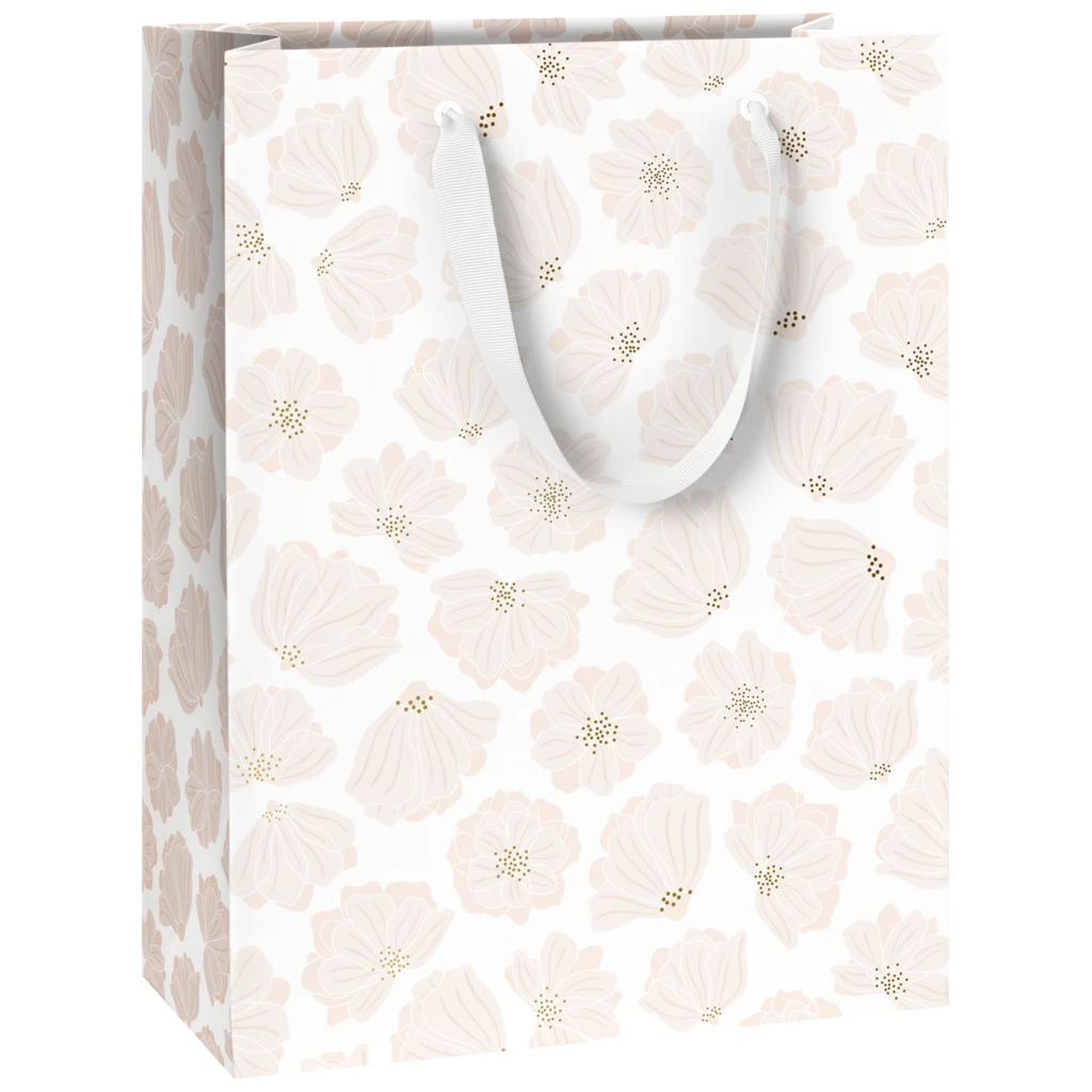 Geschenktasche „Hether“ | 23×30×13 cm, 230 g/m², weiß