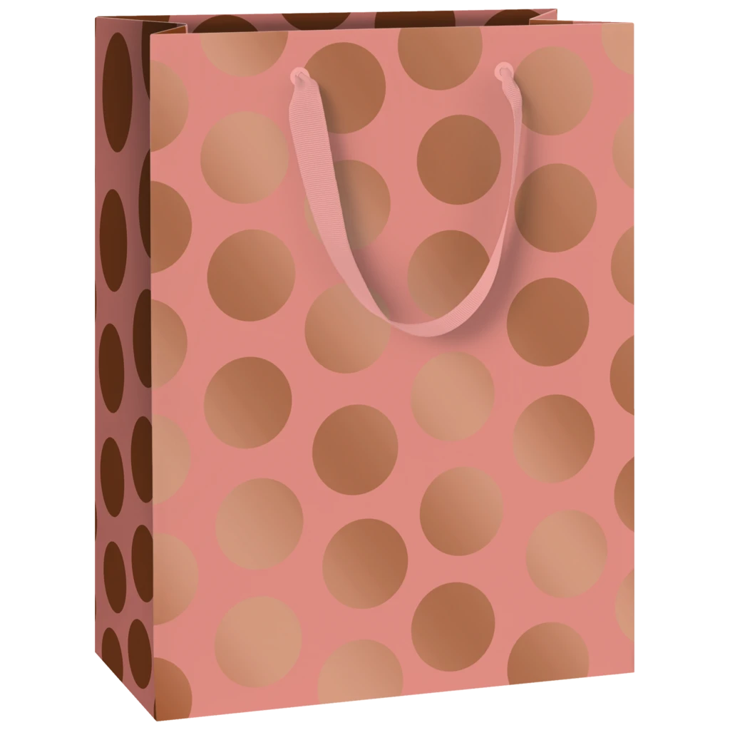 Geschenktasche „Vanda“ | 23×30×13 cm, 230 g/m², terracotta