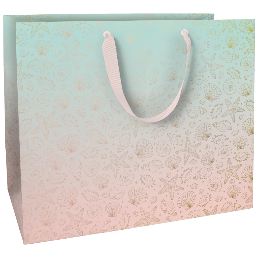 Geschenktasche „Sereia“ | 45×38×22 cm, 230 g/m², mehrfarbig