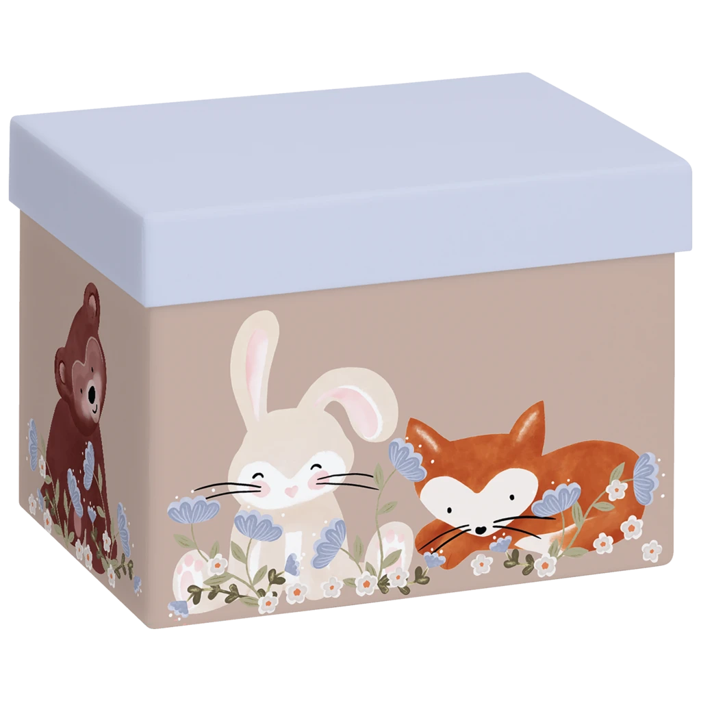 Geschenkbox „Momo“ | 12×12×16,5 cm, 120 g/m², hellgrün