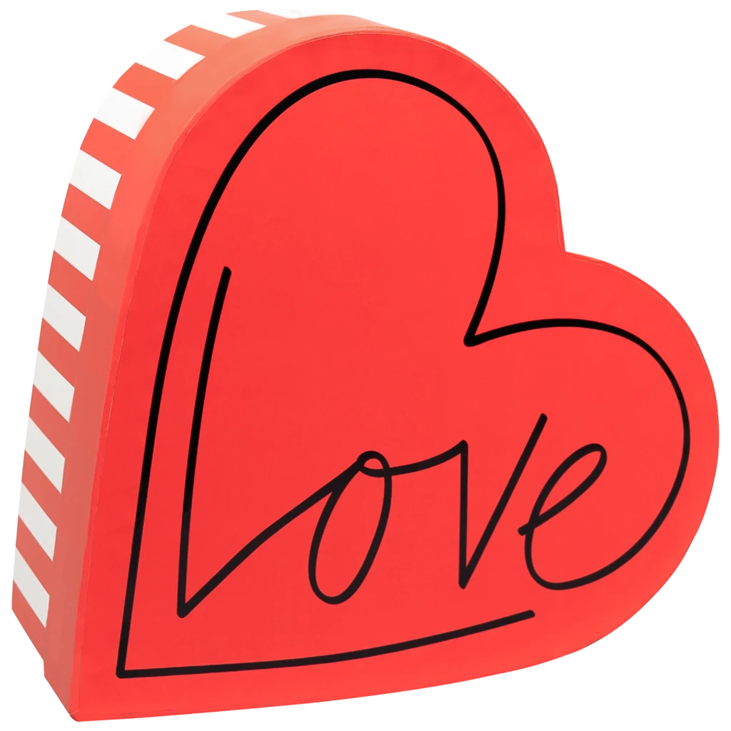 Geschenkbox „Riley“ | 20×8×20 cm, 120 g/m², rot
