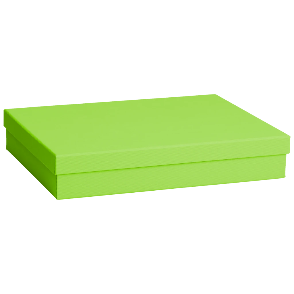 Geschenkbox One Colour | 33×6×24 cm, hellgrün