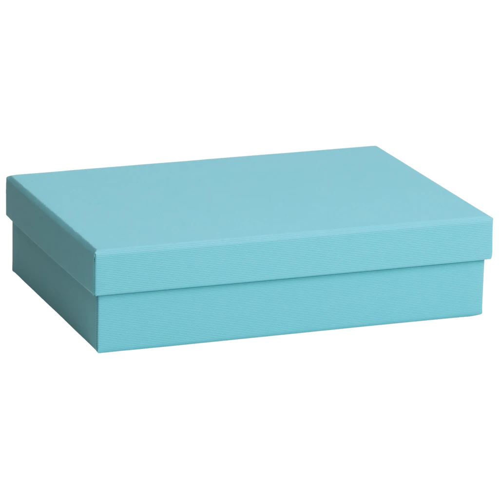 Geschenkbox One Colour | 24×6×16,5 cm, hellblau