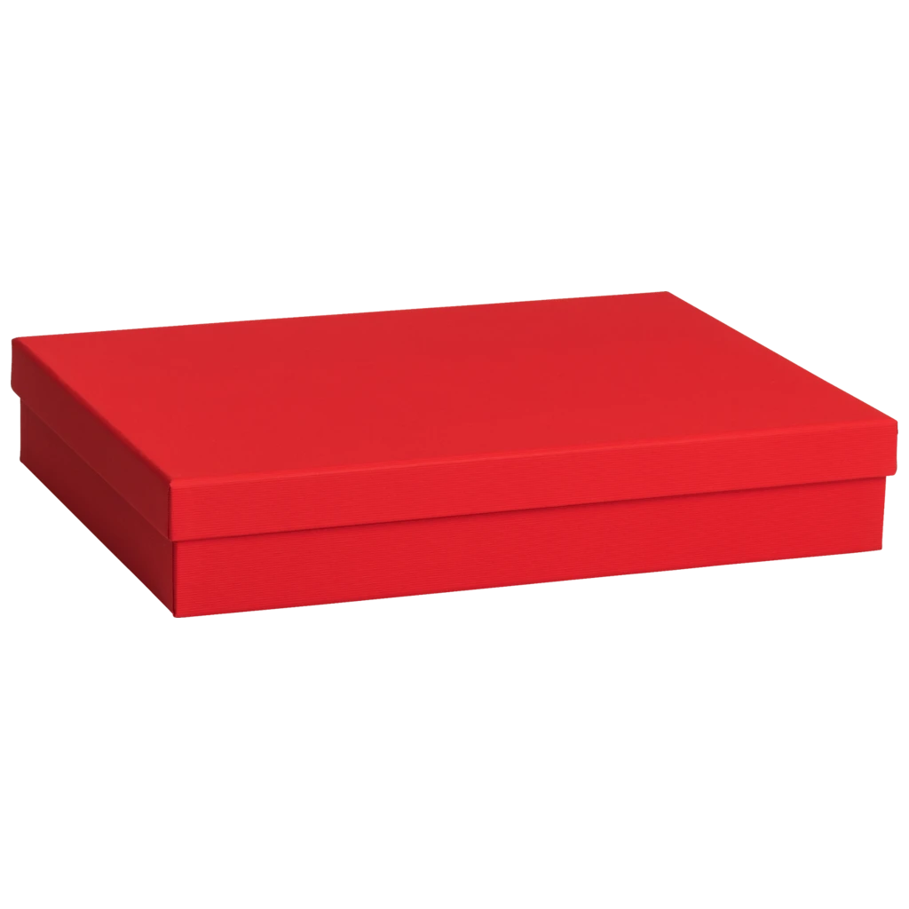 Geschenkbox One Colour | 33×6×24 cm, rot