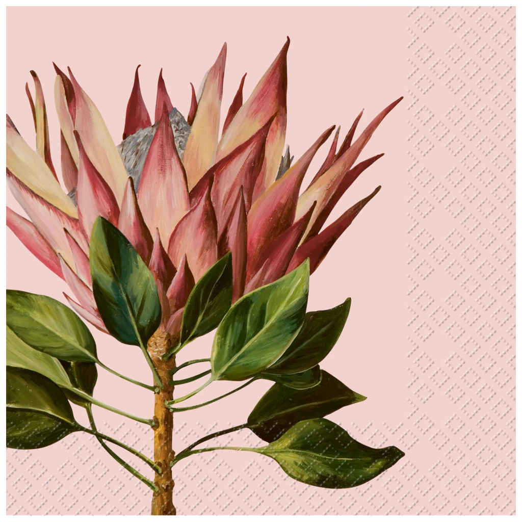 Servietten | 33×33 cm, rosa, 20 Stück