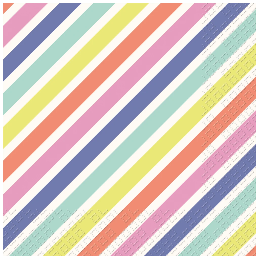 Servietten „Pan“ | 33×33 cm, bunt, 20 Stück