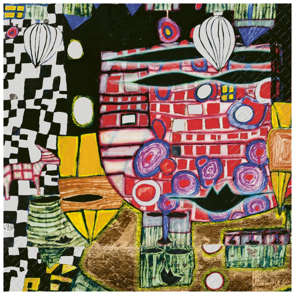 Servietten | 33×33 cm, mehrfarbig, 20 Stück