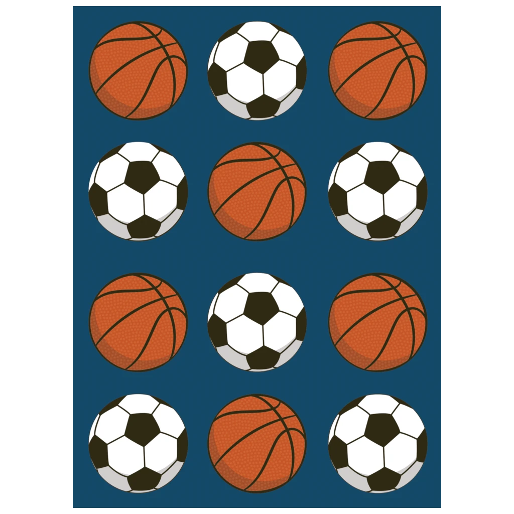 Aufkleber Bogen „Jordan“ | 110×150 mm, blau, 4 Blatt
