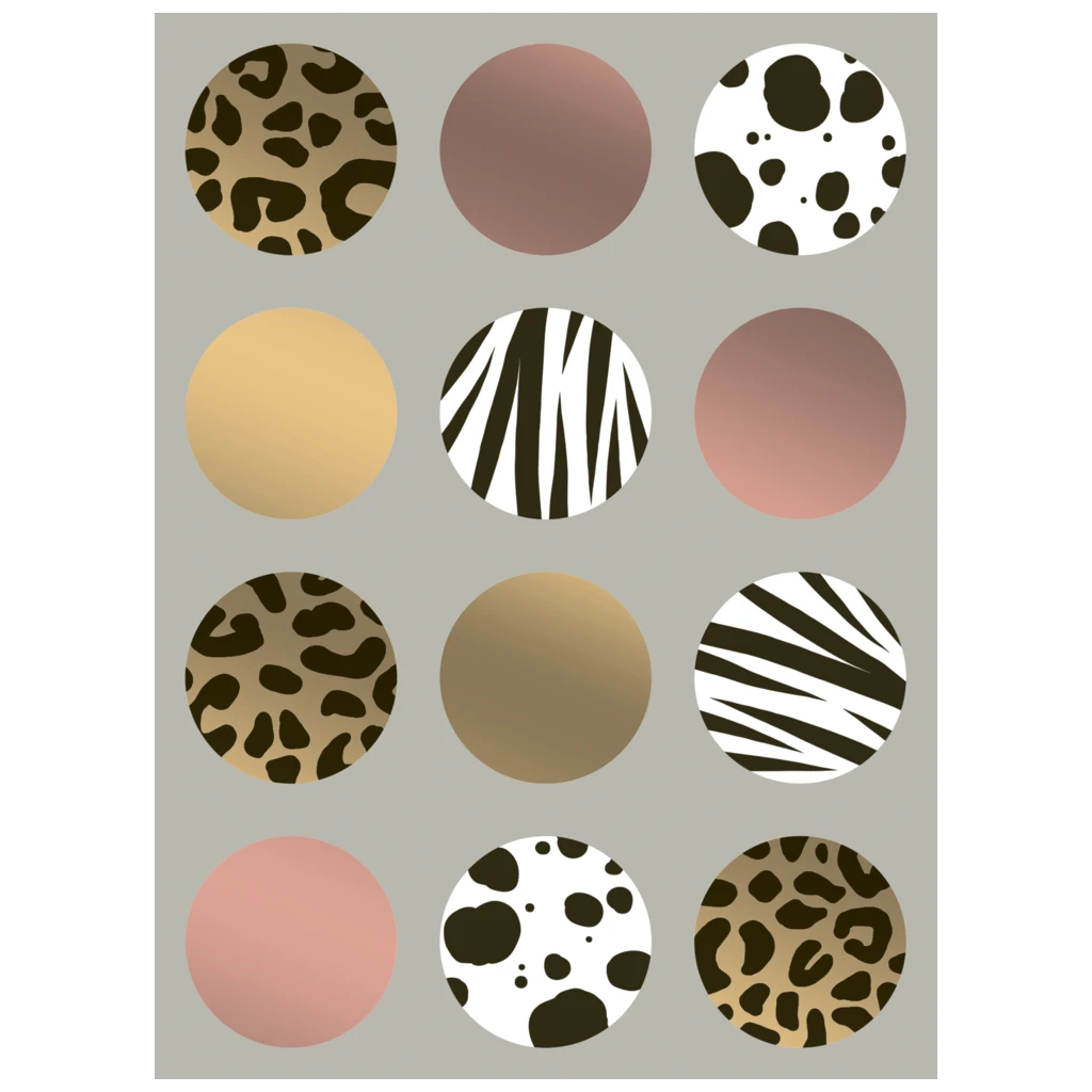 Aufkleber Bogen „Valentino“ | 110×150 mm, 4 Blatt