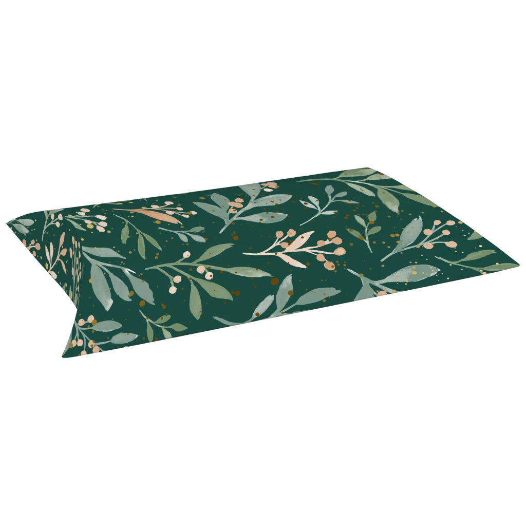 Folding Boxes “Arona” | 16×4×19,5 cm, 210 gsm, dark green, 3 piece(s)