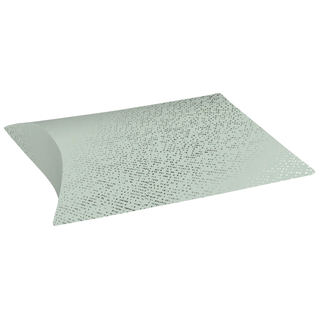 Faltschachtel „Stribe“ | 11×2,5×11 cm, mint, 3 Stück