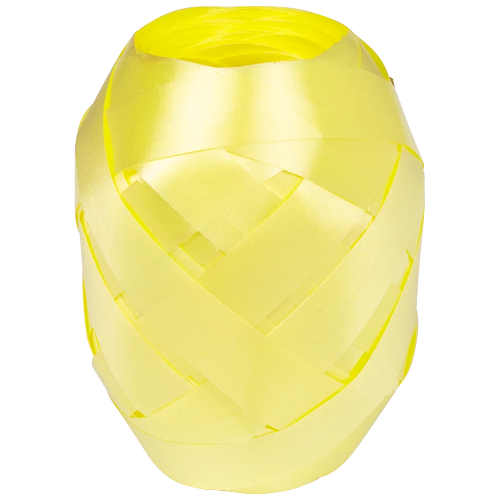 Geschenkband | Polypropylen, 10 mm × 30 m, gelb