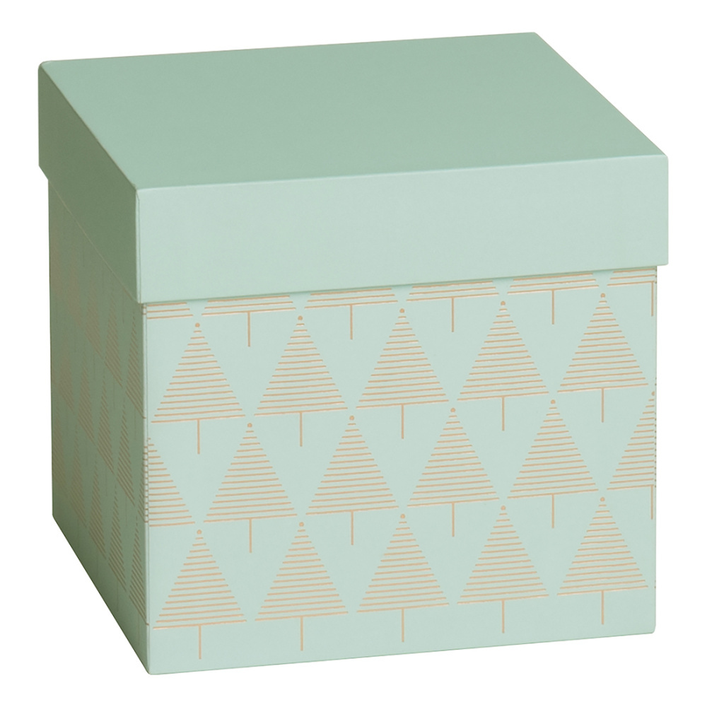 Geschenkbox „Eloise“ 13,5 x 13,5 x 12,5 cm mint