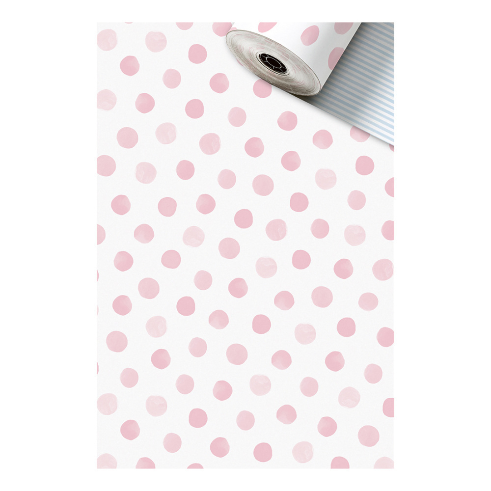 Wrapping paper counter roll „Colletto“ 0,70x250m pink