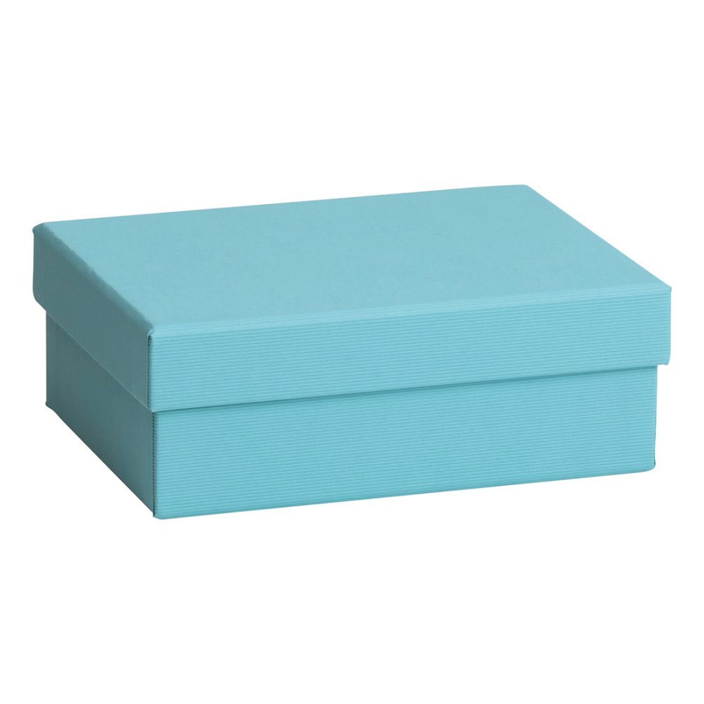 Geschenkbox „One Colour“ 12 x 16,5 x 6 cm blau hell