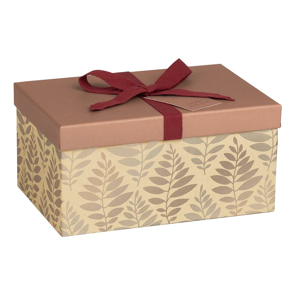 Gift box "Solea" 16,5x24x12cm copper
