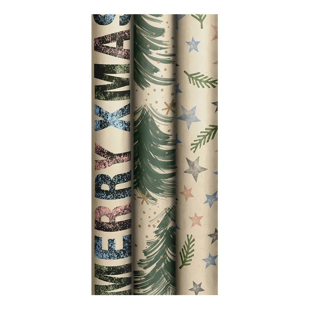 Wrapping paper assortment "Lasting Yule" 70x200cm 