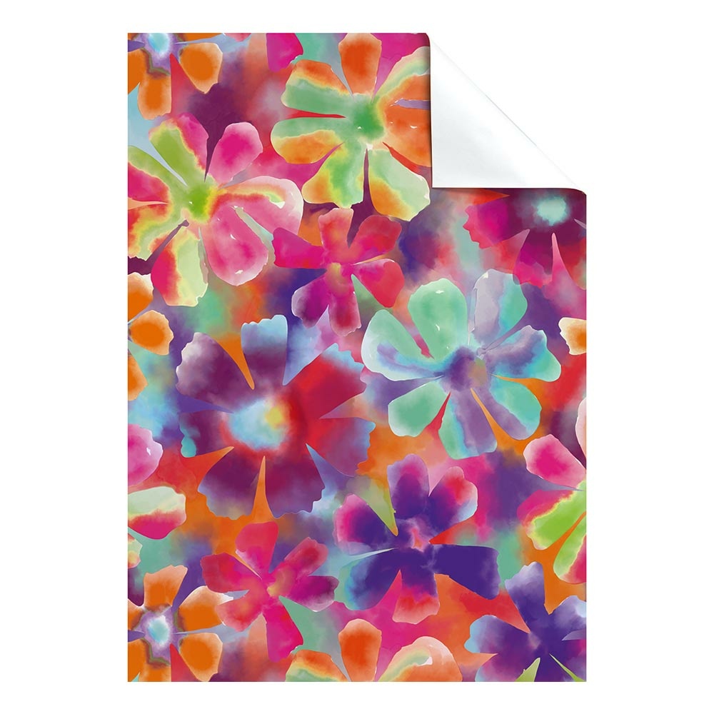 Geschenkpapier-Bogen "Loe" 70x100cm türkis   