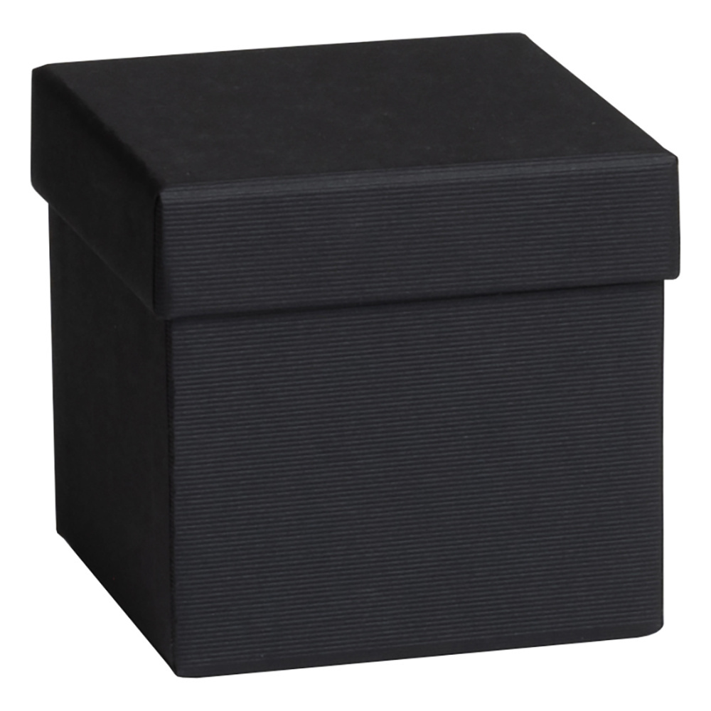 Geschenkbox „One Colour“ 10 x 10 x 10 cm schwarz