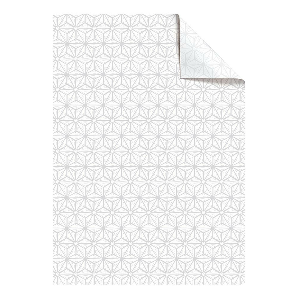 Papier de soie feuilles „Ando“ 50x70cm blanc