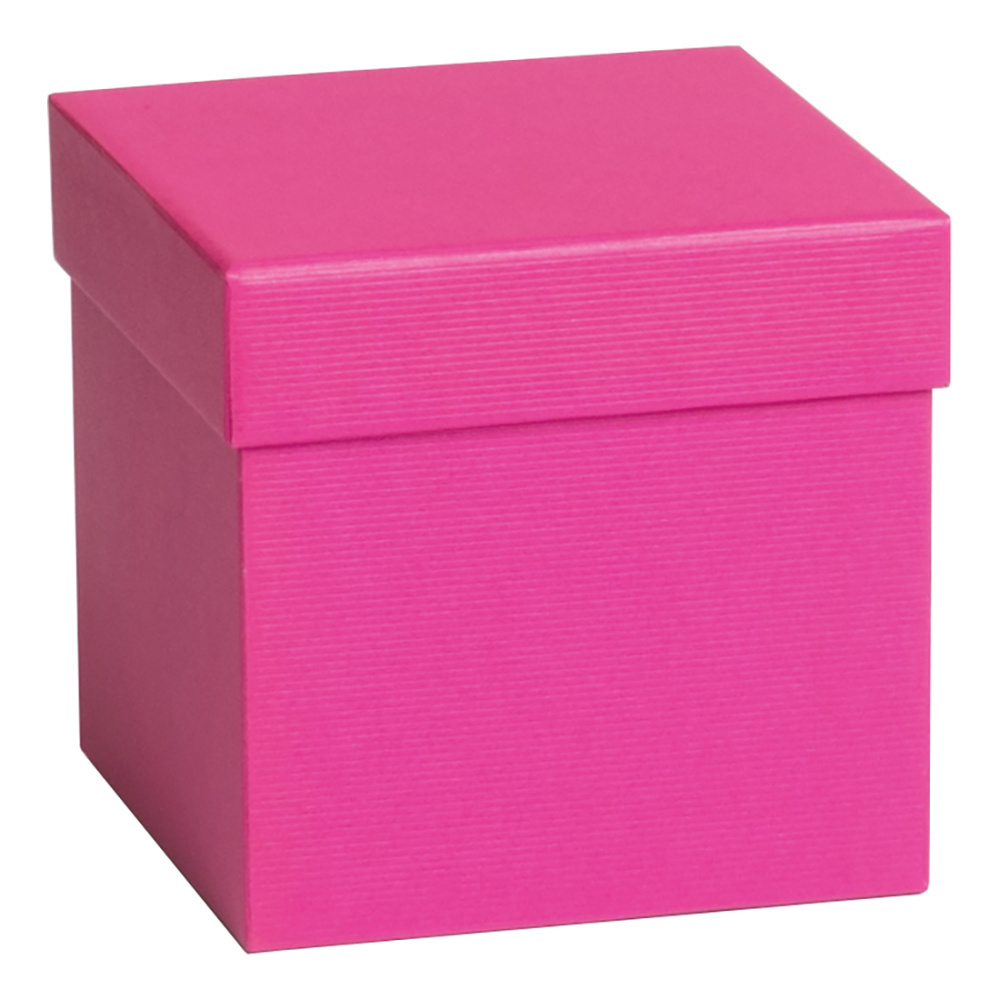 Geschenkbox „One Colour“ 10 x 10 x 10 cm pink